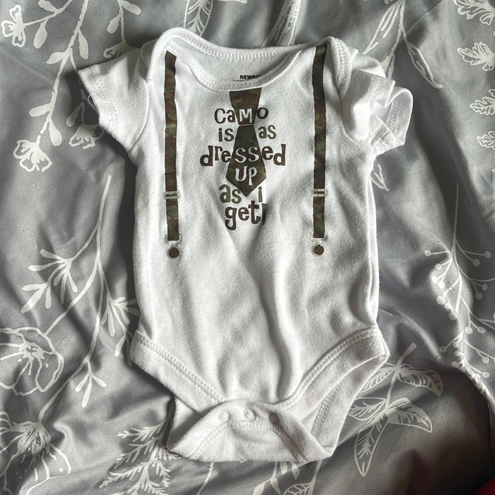 Newborn size bodysuit